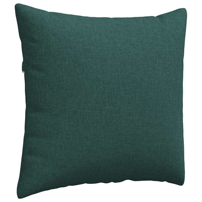 Poduszki na sofę 2 pcs Ciemna zieleń 45 x 45 cm tkanina