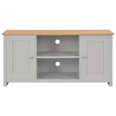 vidaXL Szafka pod TV, szara, 120 x 39 x 58 cm