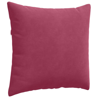 Poduszki na sofę 2 pcs Czerwone wino 45 x 45 cm