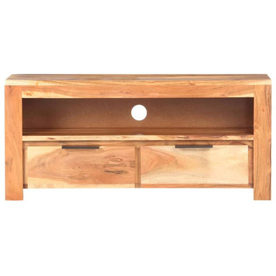 vidaXL Szafka pod TV, 90x30x40 cm, lite drewno akacjowe