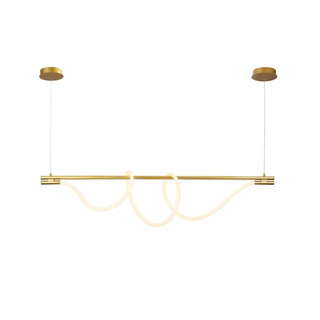 Nowoczesna spiralna lampa wisząca Czarna 150cm 360° 45W 3000K Abruzzo Spirali