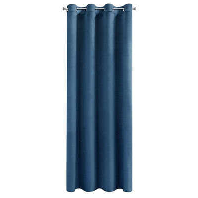 Zasłona Melanie granatowa 140x250