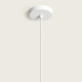 Lampa Wisząca Boho z Rattanu Abruzzo Flavia 30cm E27