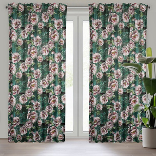 Zasłona Palmera zielona 140x270