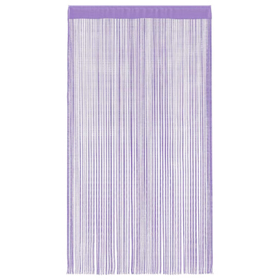 Zasłony sznurkowe 2 szt. Fioletowe 100x250 cm
