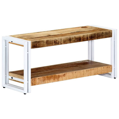 vidaXL Szafka pod TV, 90x30x40 cm, lite drewno mango
