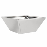 Doniczka ogrodowa 5 pcs Srebrny 35 x 35 x 15 cm Stal nierdzewna