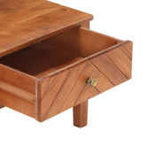 vidaXL Szafka pod TV, 110x40x41 cm, lite drewno akacjowe