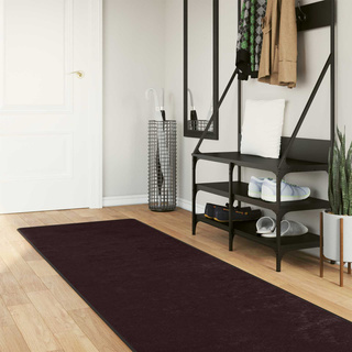 Chodnik dywanowy MARSA Antracyt 80 x 350 cm Poliester i PVC