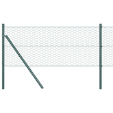 Ogrodzenie heksagonalne 0,8 x 100 m PVC zielony