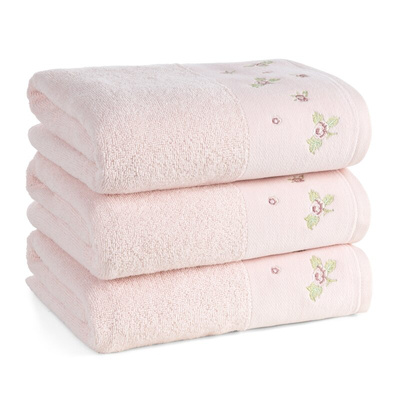 Ręcznik Dalia różowy 70x140