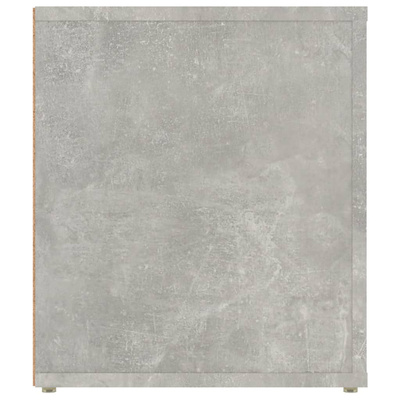 vidaXL Szafka pod TV, szarość betonu, 100x35x40 cm