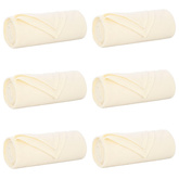 Koce narzutowe 6 pcs Kremowy 240 x 220 cm Polar