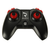 Samochód zdalnie sterowany pojazd gąsiennicowy RC REVOLT TG1006 High-Performance Track Racer 2.4GHz LED Off-Road Zasięg do 40m niebieski