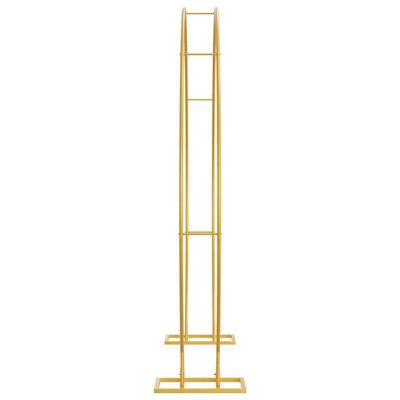 Łuk Ślubny złoty 220 x 45 x 200 cm Stal