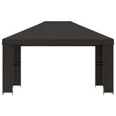 Altana 4 × 3 m antracytowy Poliester i Stal 190 gsm