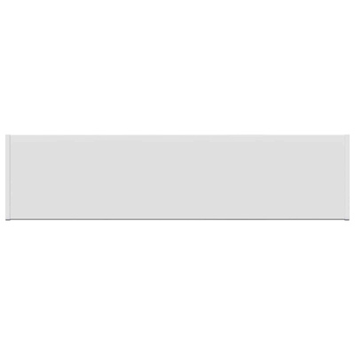 Parapet okienny Biały 60 x 25 x 4,5 cm PVC