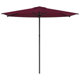 Parasolka ogrodowa 270 x 270 cm Poliester Prostokątny