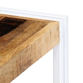vidaXL Szafka pod TV, 90x30x40 cm, lite drewno mango