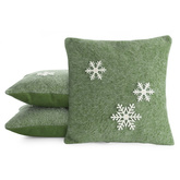 POSZEWKA ŚWIATECZNA 83B 40 X 40 CM ZIELONY