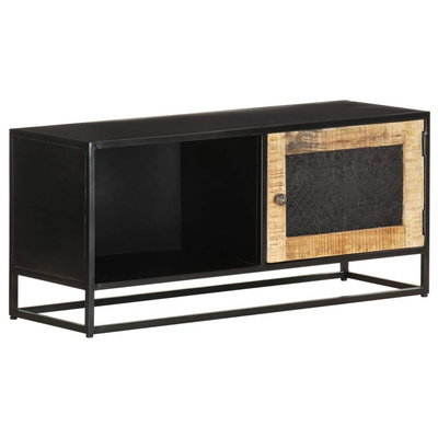 vidaXL Szafka pod TV, 90x30x40 cm, surowe drewno mango