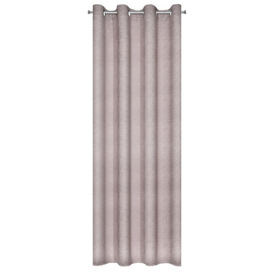 Zasłona Mabel różowa 140x250