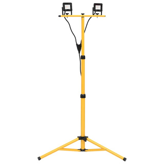 Reflektor LED ze stojakiem, 2x10 W, ciepłe białe światło