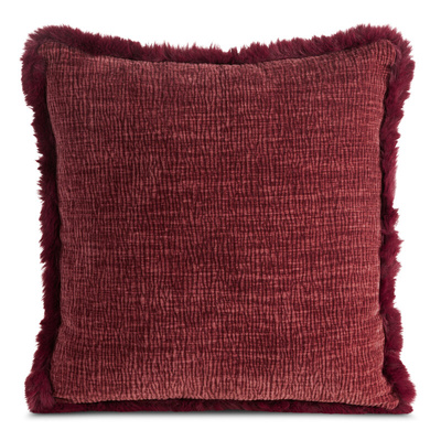 Poszewka Blanca bordowa 45x45