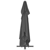 Parasol ogrodowy Cantilever z aluminiowym drążkiem 400x300 cm, antracytowy