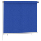 vidaXL Roleta zewnętrzna, 160 x 140 cm, niebieska, HDPE