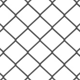 Ogrodzenie łańcuchowe 10 x 1,6 m Stal Szary