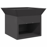 Kominek Czarny 50 x 50 x 40 cm Stal
