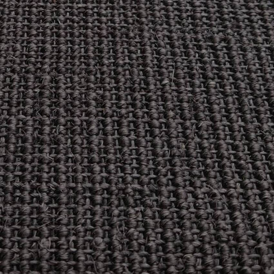 vidaXL Dywanik, naturalny sizal, 66x150 cm, czarny