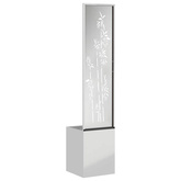 Ekran zapewniający prywatność w ogrodzie Srebrny 32 x 150 cm