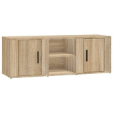 vidaXL Szafka pod TV, dąb sonoma, 100x31,5x35 cm