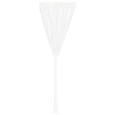 Zasłony sznurkowe, 2 sztuki, 140 x 250 cm, białe