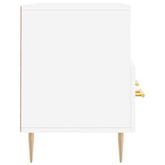 vidaXL Szafka pod TV, biała, 102x36x50 cm, materiał drewnopochodny