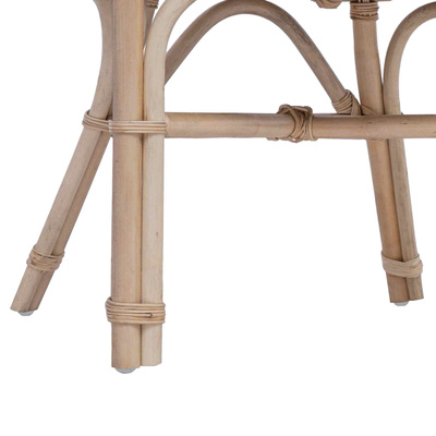Krzesło składane rattan naturalny 60 x 60 x 81 cm