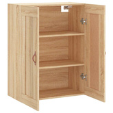 vidaXL Szafka wisząca, dąb sonoma, 69,5x34x90 cm model standard