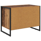 Szafka na buty z przechowywaniem Stare drewno 60 x 35 x 44 cm