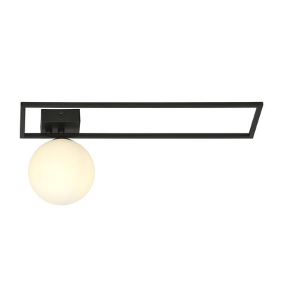 Lampa sufitowa  IMAGO 1B BLACK/OPAL