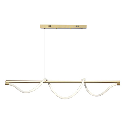 Lampa wisząca Serpente DDXZ004 55W złota - wężyk gładki