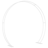 Łuk Ślubny Biały 223 x 45 x 201 cm Stal