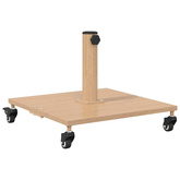 Podstawa do parasola Jasne drewno 45 x 45 x 31,5 cm