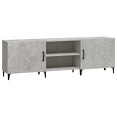 vidaXL Szafka pod TV, szarość betonu, 150x30x50 cm wariant 5