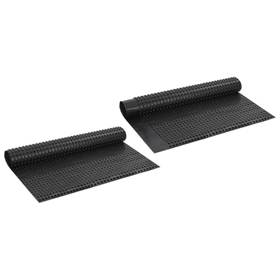 Arkusz drenażowy z wypustkami 2 pcs Czarny 1 x 20 m HDPE