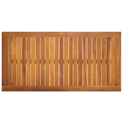 Stół ogrodowy, 110x55x67 cm, lite drewno akacjowe