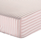 Prześcieradło Pasy różowe 100x200