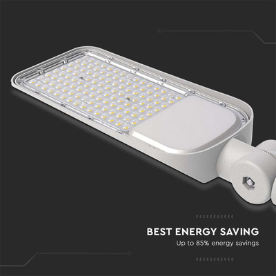 30W Lampa uliczna LED z regulowanym uchwytem / Chip SAMSUNG / Barwa:6500K / Obudowa: Szara