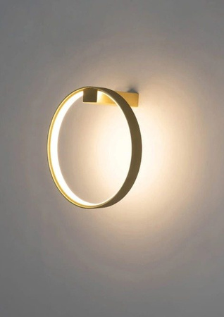 Lampa ścienna CIRCLE WALL złota ADANI AD136